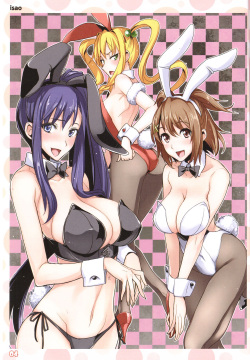 Maken-Ki! Two - BD Scan - 01 - Visual Fan Book - Box