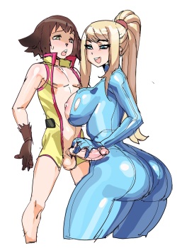 Samus x Shota Set