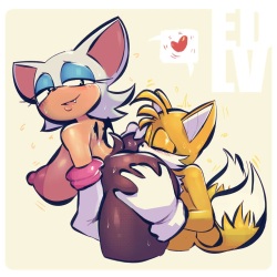 Tails x Rouge