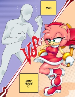 Amy Rose vs Man