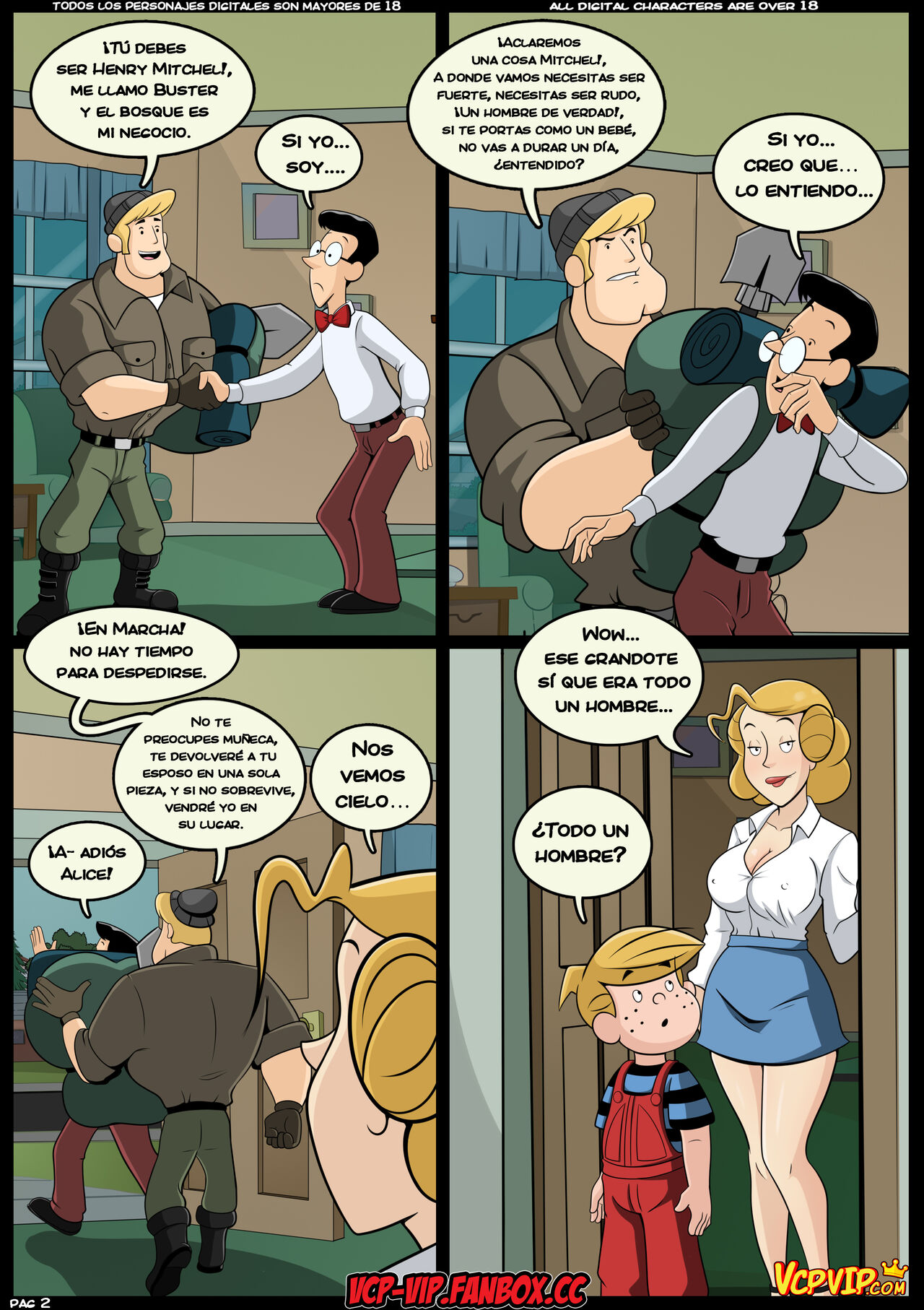 MILF Catcher's #4: Cosa de Hombres page 3 full