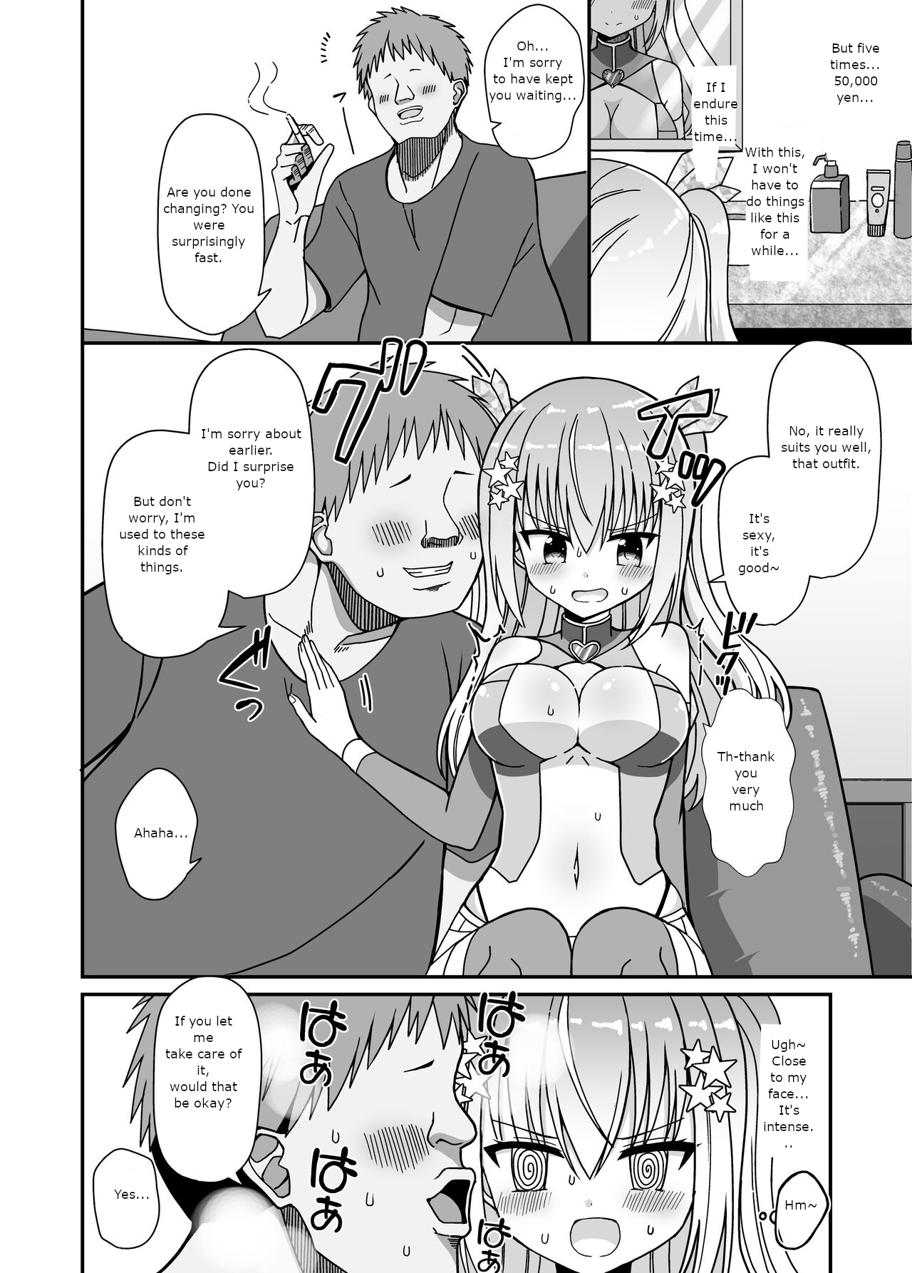 I transformed into a heroine after undergoing sex change but since it was a perverted one, when I took off my clothes, I was turned into a female. page 11 full