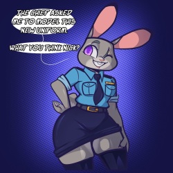Judy's New Uniform