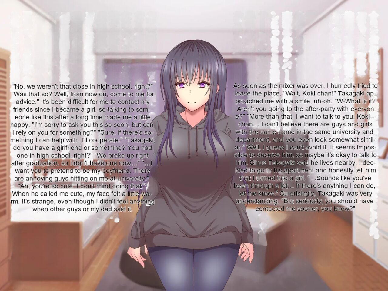 TS Onna to Nisemono Kareshi | Fake Boyfriend with the S Girl page 9 full