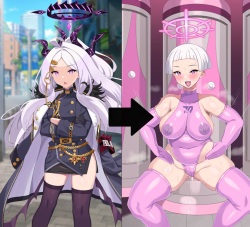 Hina's Haigure Transformation