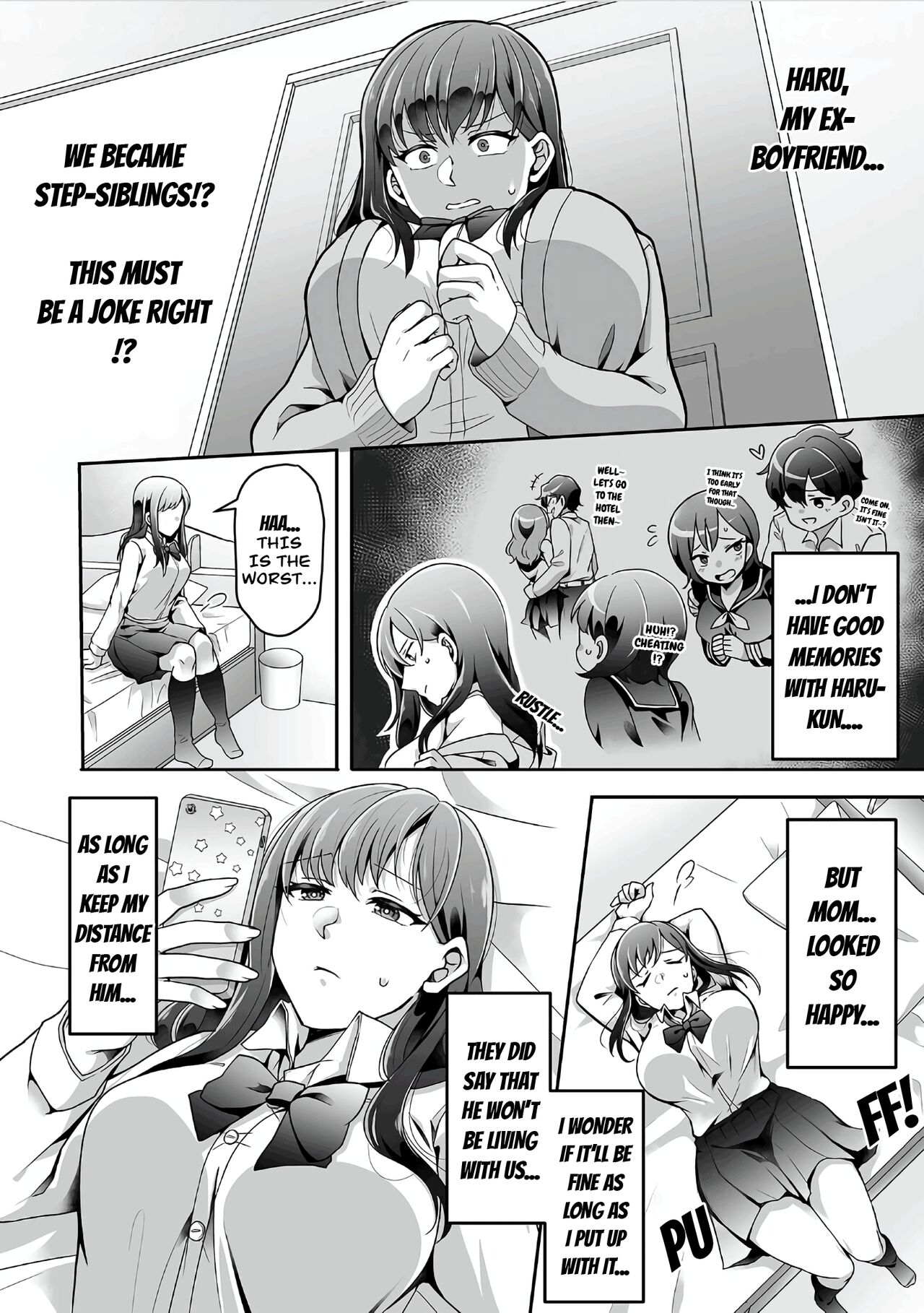 Haha ga Saikon shitara Gikei ga Chou Kuzu na Motokare datta "Kazoku dakedo Yarasete yo w" page 8 full