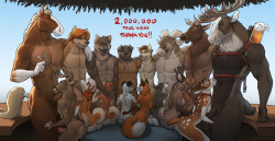 Off the Clock and other Dropbox HD Furry Works