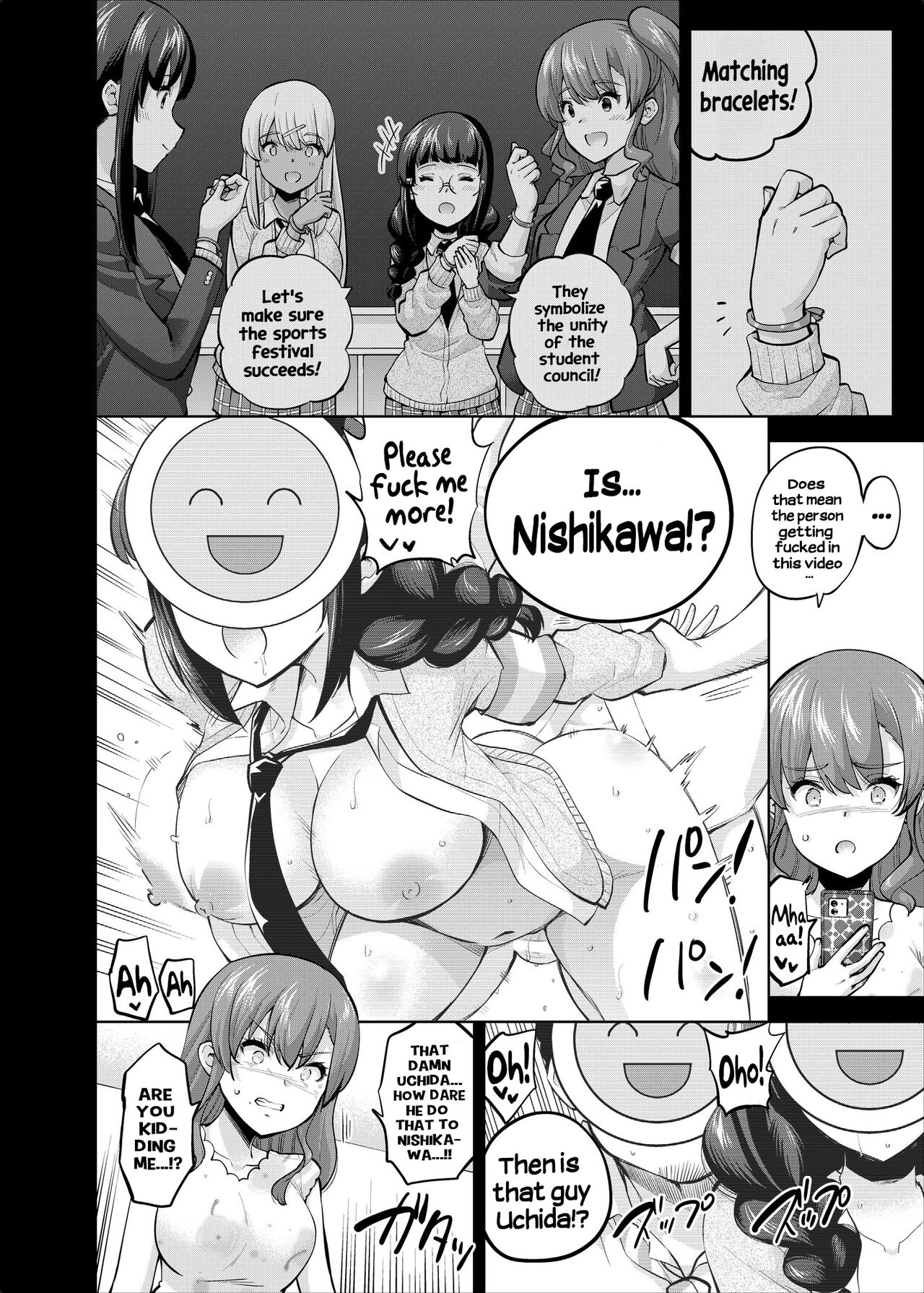SNS Seitokai Yakuin wo Netotte Share suru Hanashi. 4 | A Story About Fucking A Student Council Member And Sharing Her Pics Online 4 page 5 full