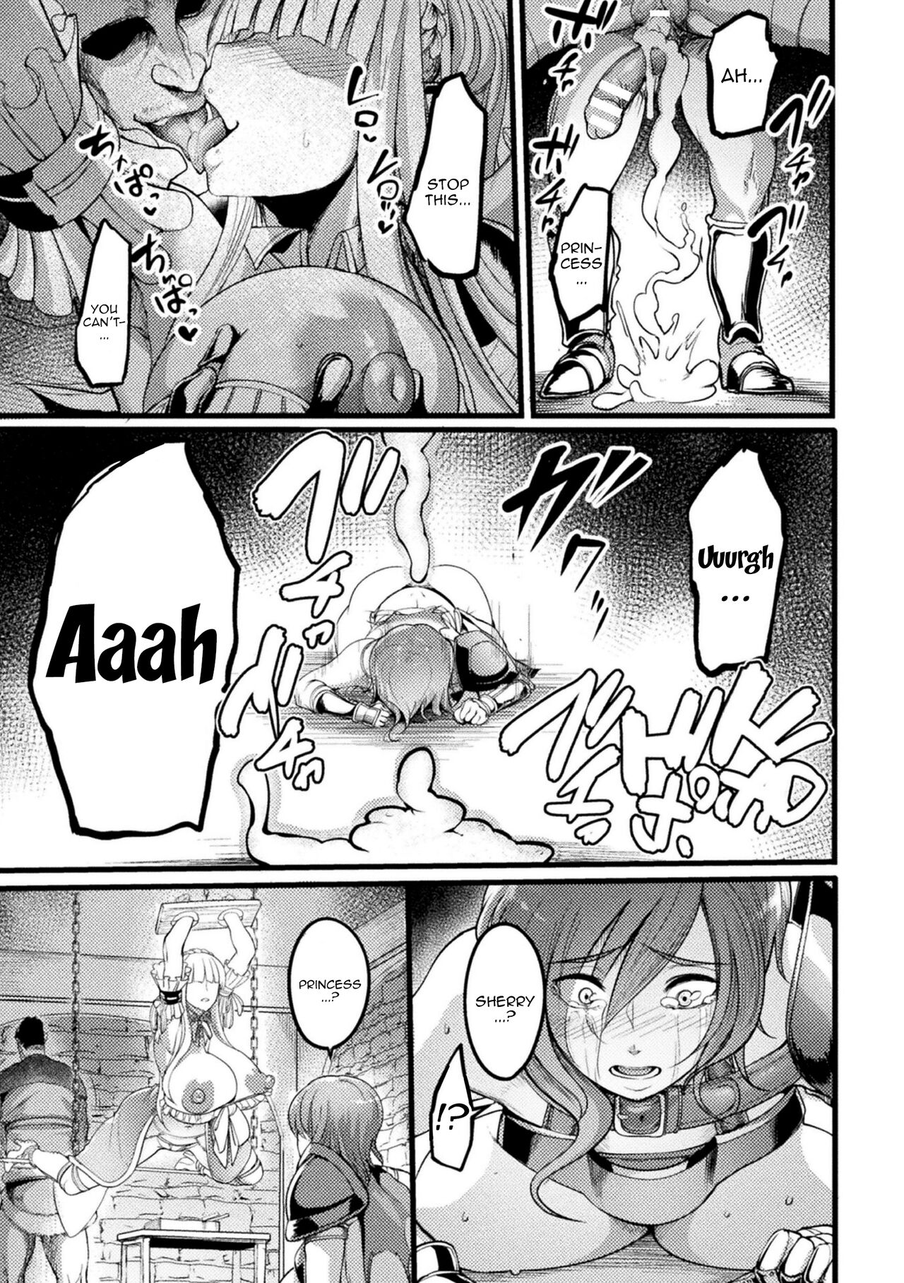 Teikoku no Nikubenki ~Otosareta Hime to Onna Kishi~ | The Empires Meat Toilet ~The Fallen Knight and Princess~ page 11 full