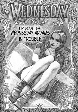 Wednesday Addams in Trouble