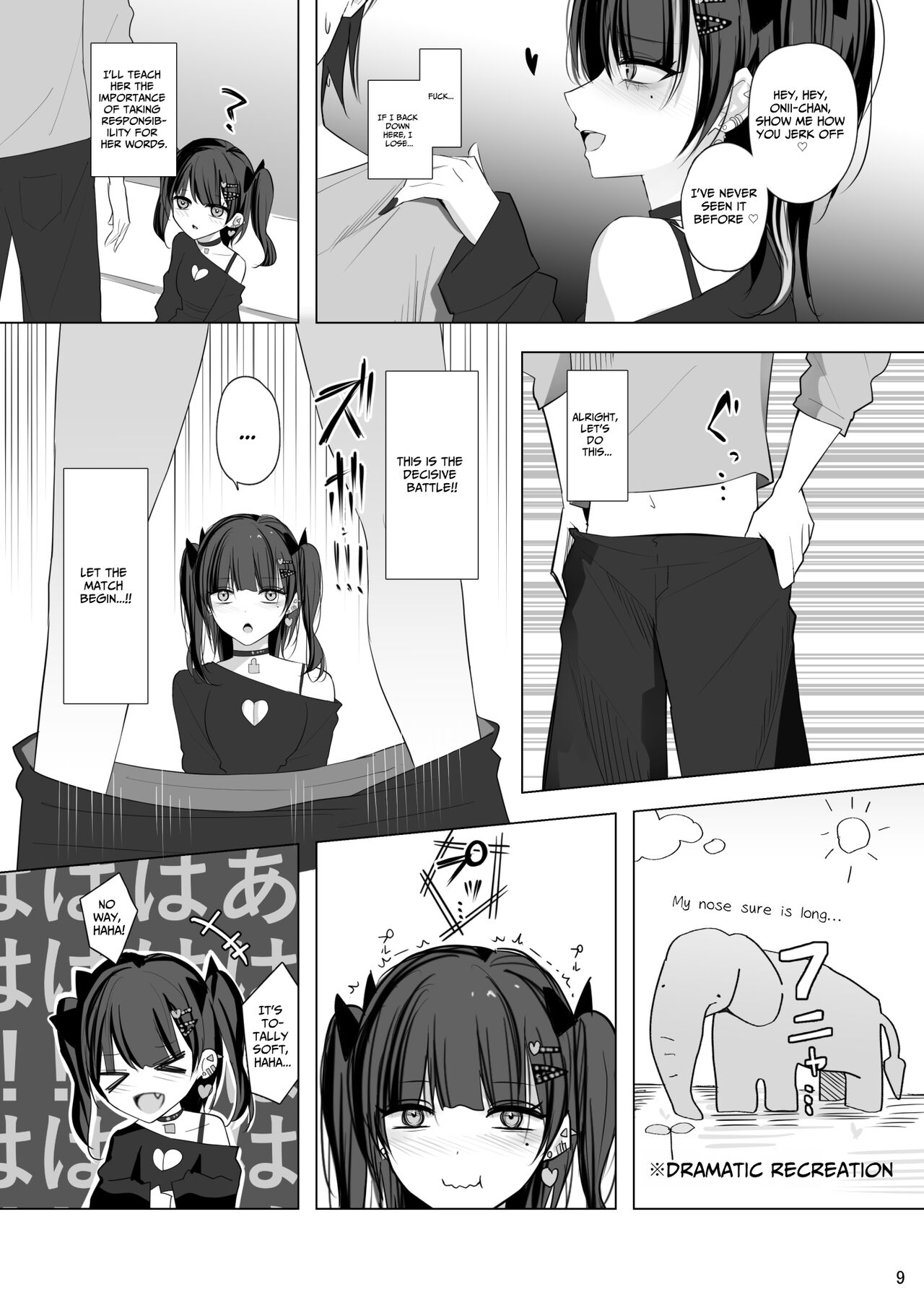 Namaiki Joshi Ririno-chan | Impertinent Girl Ririno-chan page 8 full