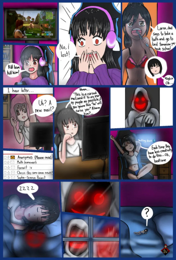 [ 8SilentWarrior8] The cursed mail cover