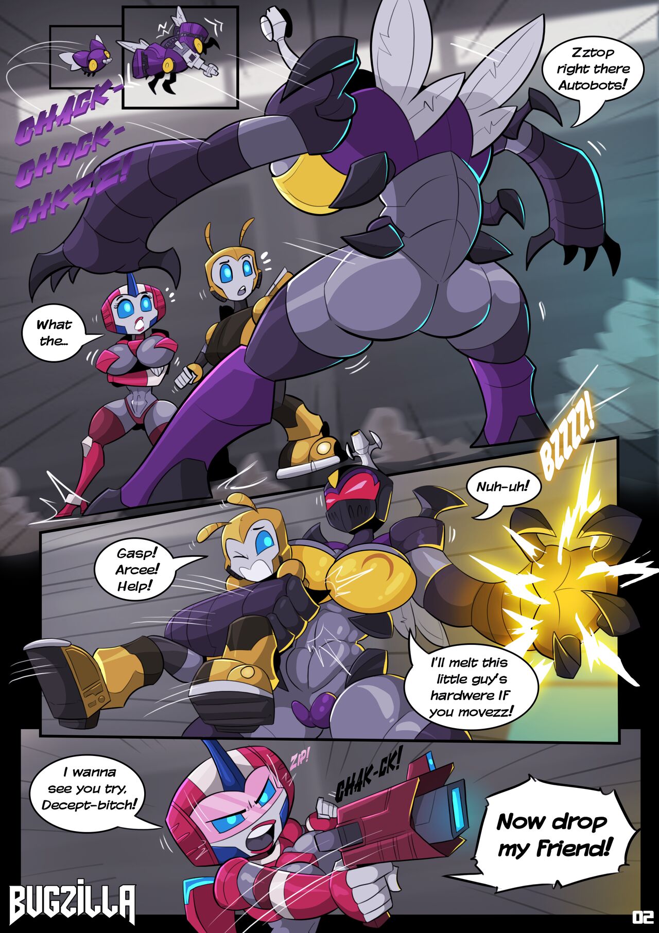 Bugzilla's The Transformers - Pilot Episode page 4 full
