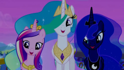 Cadance, Luna, And Celestia Invite You To A Pony Princess Porno Party