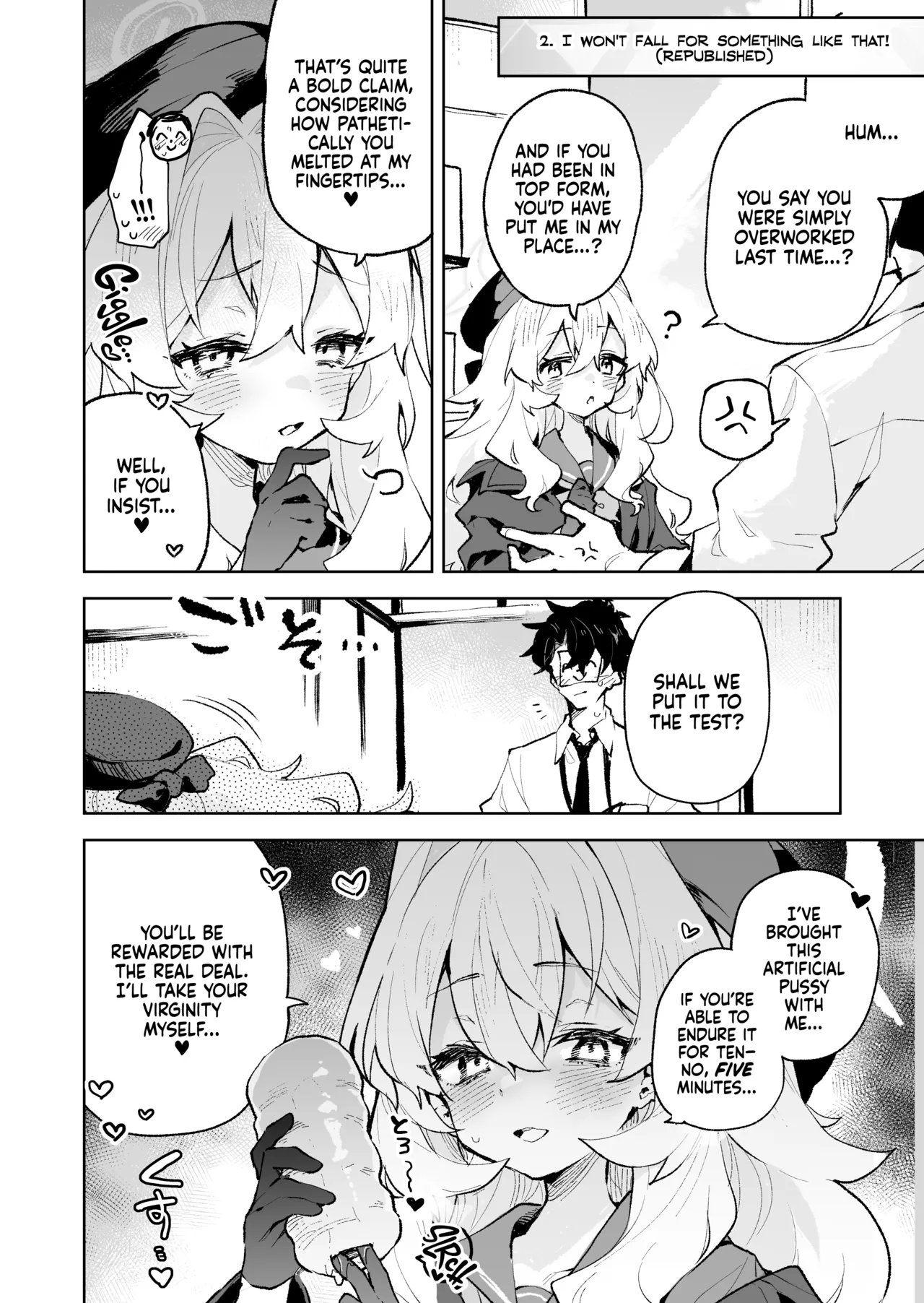 Niyaniya Kyouju no Ama Zeme Gotoki ni Makenai ga!? | I Won't Be Defeated by Professor Niyaniya's Tantalizing Temptations! page 11 full