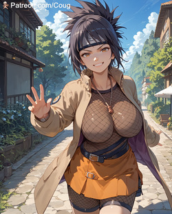 Anko Mitarashi hentai | Naruto Shippûden illustration