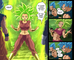 Kefla VS Goku & Vegeta