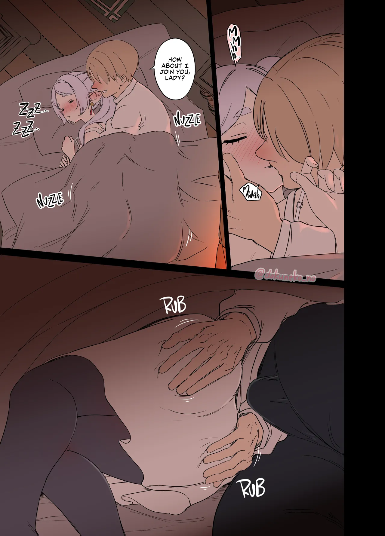 Frieren ni Warui Koto o Suru Hanashi "Zenpen" | Frieren Has a Very Bad Night "Part 1" page 5 full