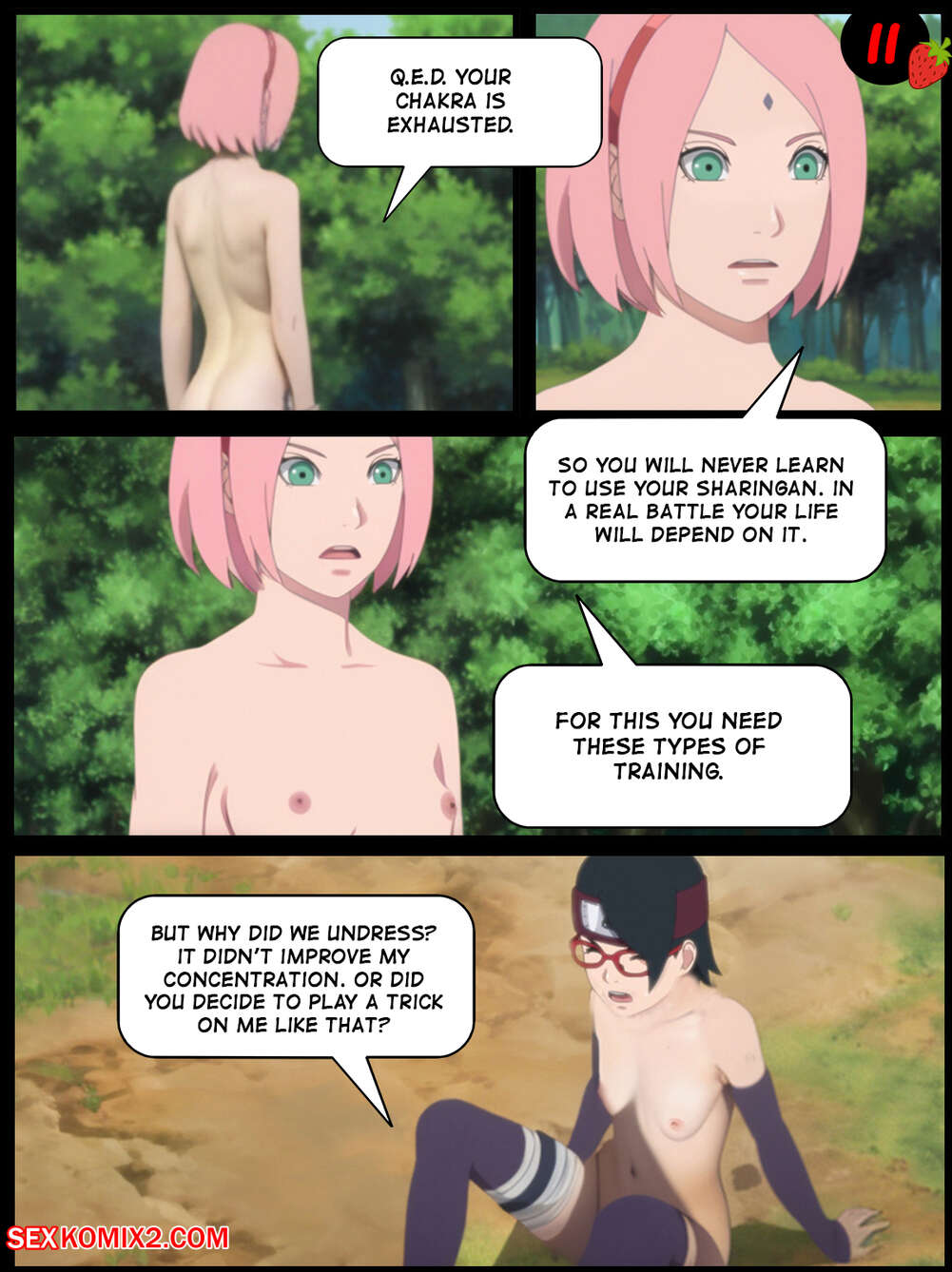 Naruto. Spicy workout. KristoLin for sexkomix2.com page 12 full
