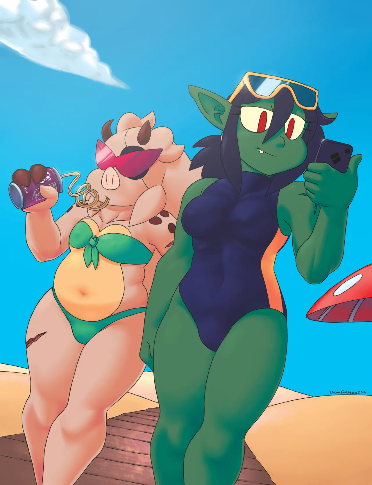 The Legend of Lucy Swimsuit Issue page 8 full