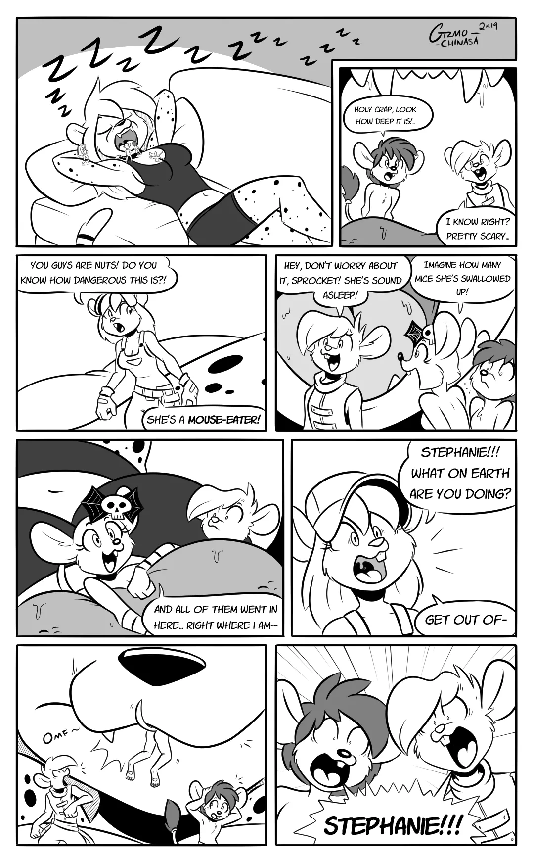Sleep Eating page 1 full