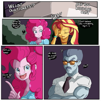 [Inuyuru] Backstage (My Little Pony: Equestria Girls) cover