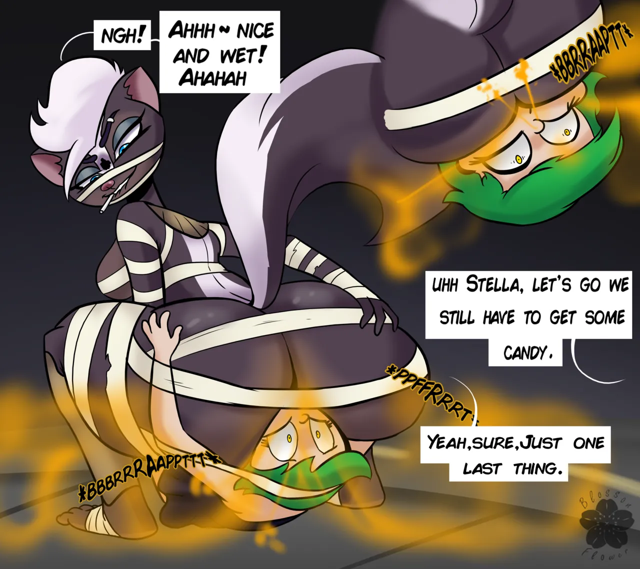 Chilly and Stella Go Trick or Treating + Extras page 3 full