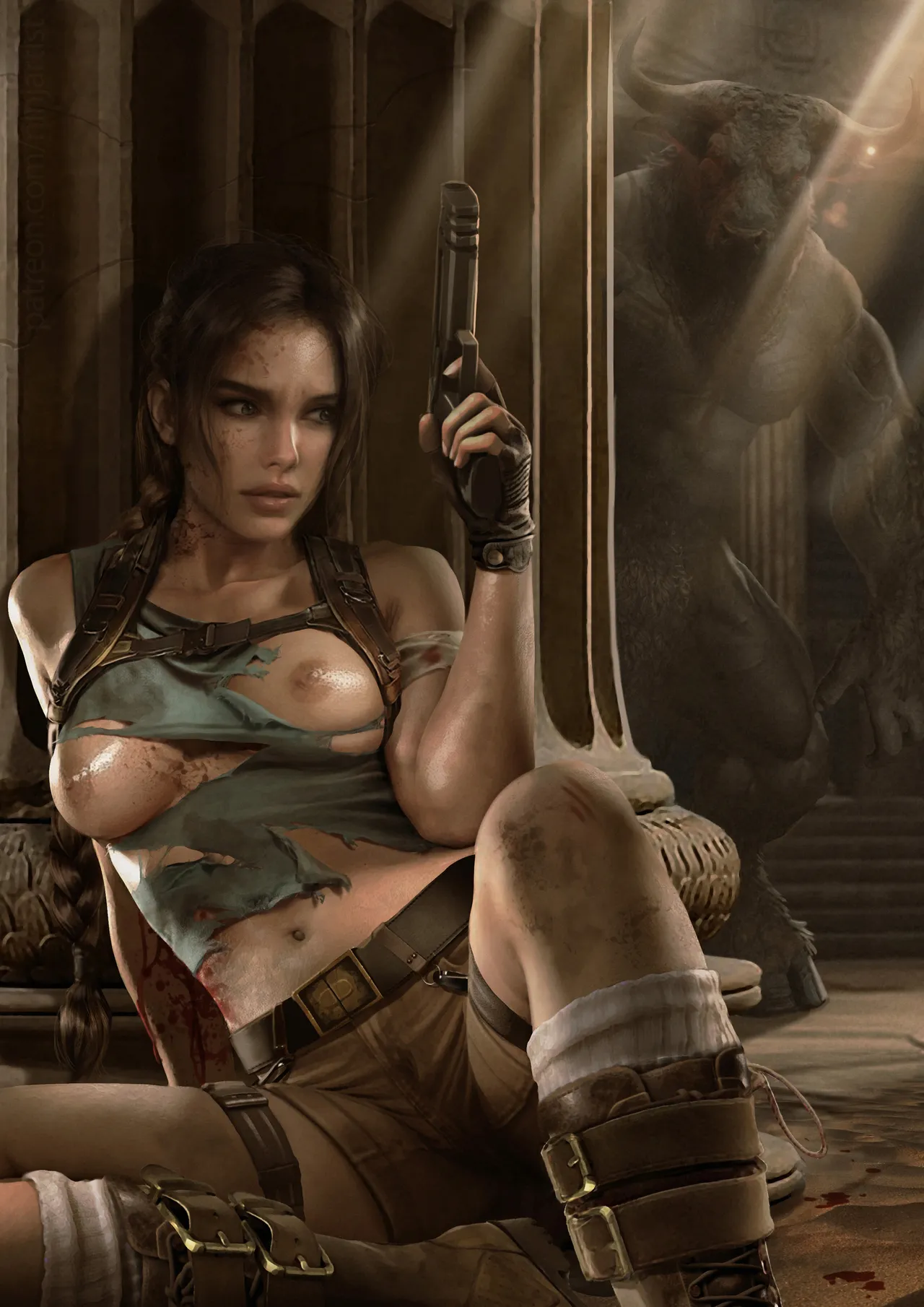 Lara & The Minotaur page 2 full