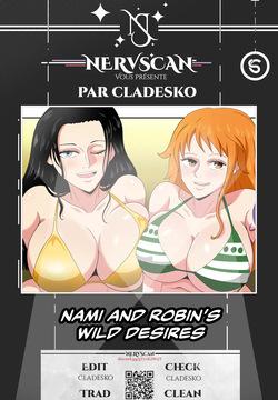 Nami and Robin's Wild Desires