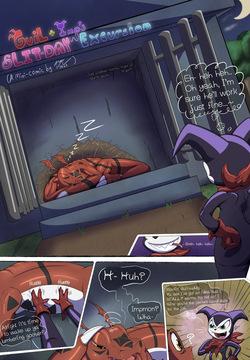 Guilmon & Impmon's Slit Day Excursion