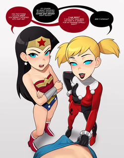 DC Comics - Wonder Loli x Loli Quinn