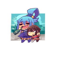 Aqua x Megumin