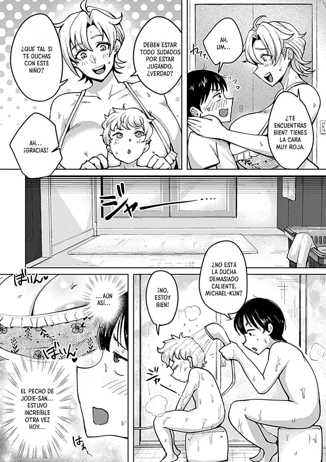 Kinpatsu Kyonyuu Hitodzuma Jodie-san no EchiEchii Sukinshippu | Contacto Sexual con Jodie-san, Una Esposa Tetona y Rubia page 4 full