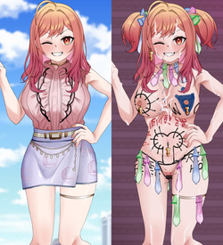 CEO Ririka Before and After