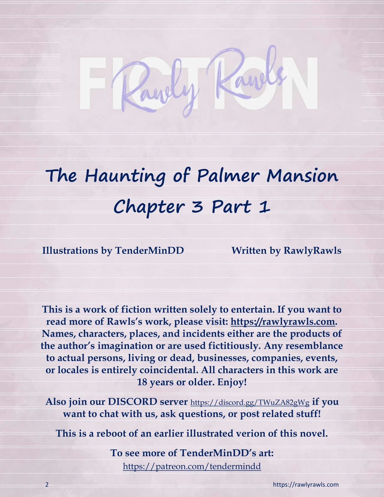 The Haunting of Palmer Mansion Chapter 3 page 2 full