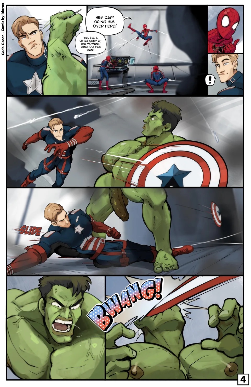 Avengers dj – Code Green page 6 full