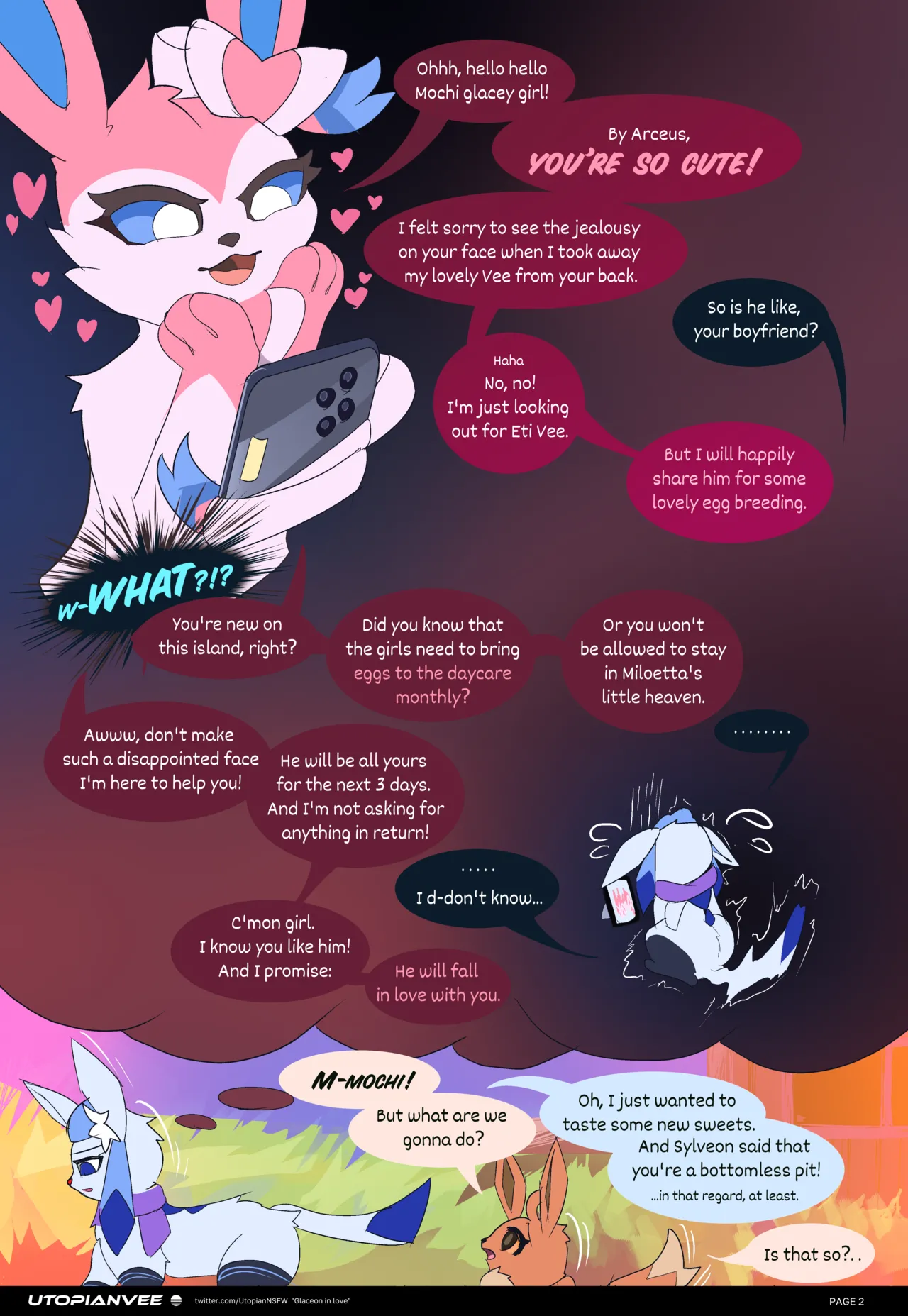 Glaceon in Love page 4 full